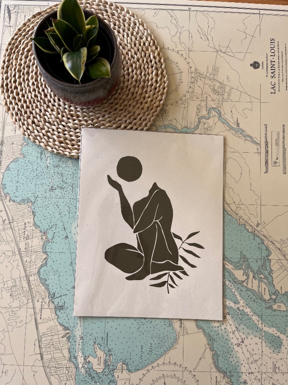Wilde House Paper Sol Femme Art Print